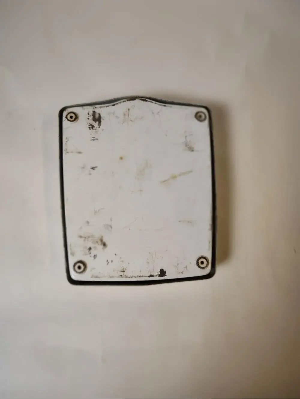 Vintage Retro Detecto MCM Bathroom Scale White Silver Speckles